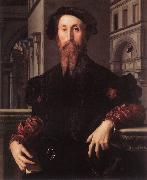 BRONZINO, Agnolo Portrait of Bartolomeo Panciatichi g oil painting